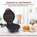 Mini Waffle Maker – 350W Double Side Baking