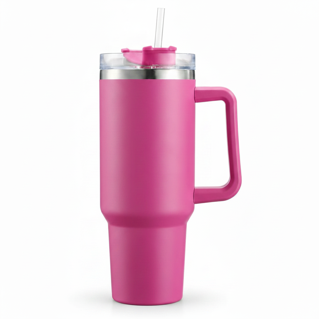 Pink Tumbler - Pink Lid